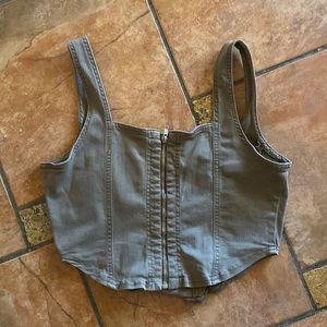 We the free- tight halter top